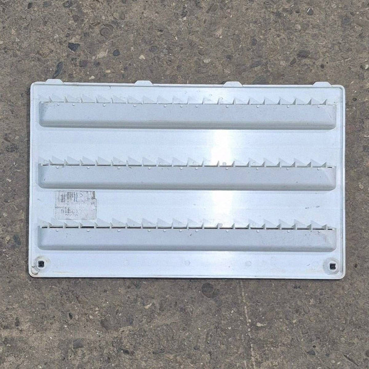 Used Dometic Air Intake Side Refrigerator Vent, Off White, No Frame - 3102277.021 - Young Farts RV Parts