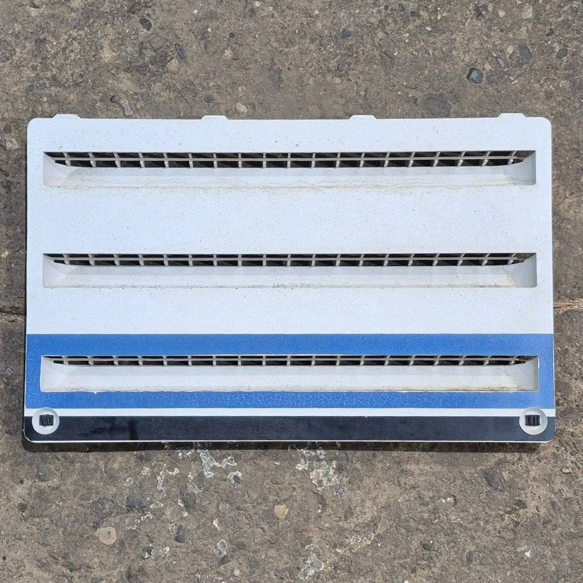 Used Dometic Air Intake Side Refrigerator Vent, Off White, No Frame - 3102277.021 - Young Farts RV Parts