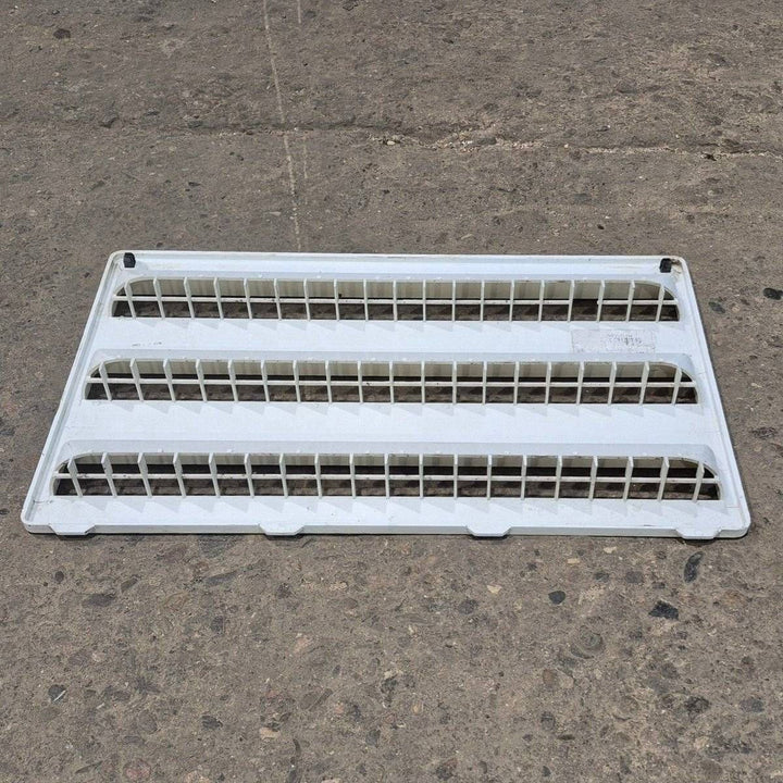 Used Dometic Air Intake Side Refrigerator Vent, Off White, No Frame - 3102277.021 - Young Farts RV Parts