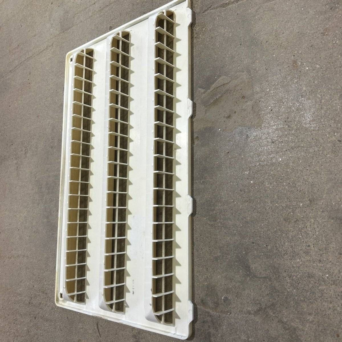 Used Dometic Air Intake Side Refrigerator Vent, Yellowed, No Frame - 3102277.021 - Young Farts RV Parts