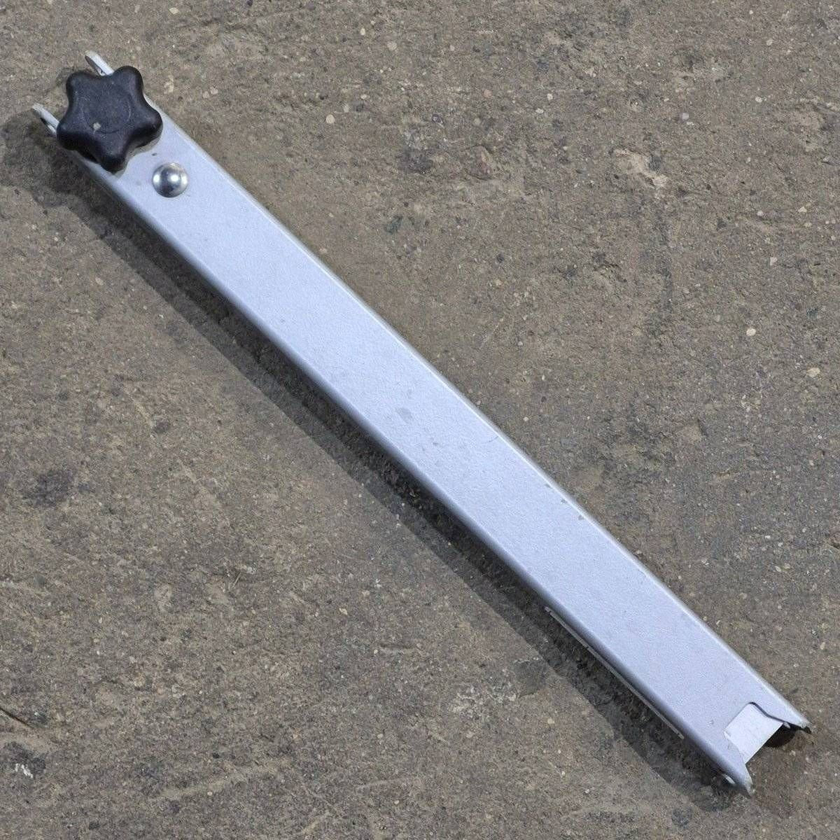 Used Dometic Awning Adjustable Pitch Arm, Silver, 15 7/8