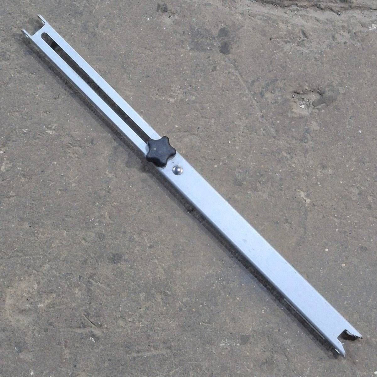 Used Dometic Awning Adjustable Pitch Arm, Silver, 15 7/8" to 25 1/8" - 9100 Series - Young Farts RV Parts