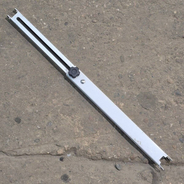 Used Dometic Awning Adjustable Pitch Arm, White/ Silver, 15 7/8" to 25 1/8" - 9100 Series - Young Farts RV Parts