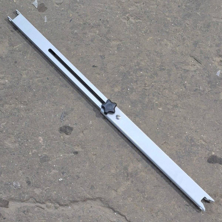 Used Dometic Awning Adjustable Pitch Arm, White/ Silver, 20 3/4" to 30 1/8" - 9100 Series - Young Farts RV Parts