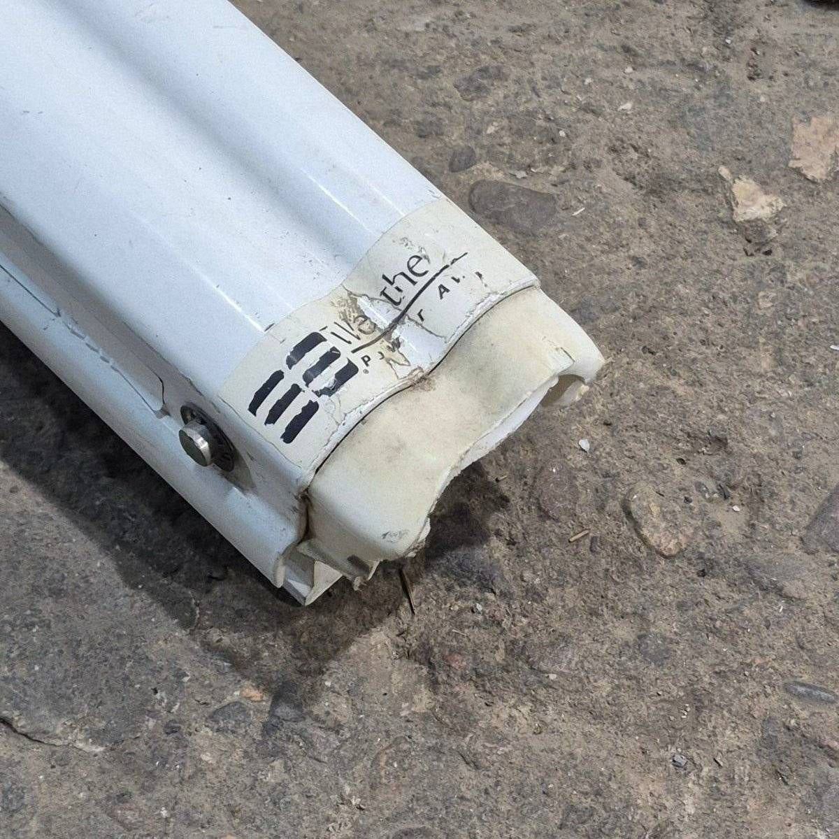 Used Dometic Awning Arm, Drive (Front) Powered, White, 65 1/2
