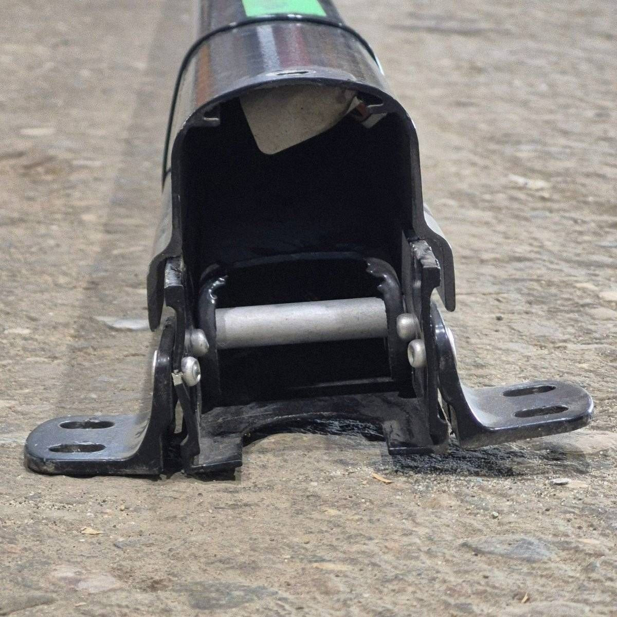Used Dometic Awning Arm, Idler (Rear) Non - Powered, Black, Basement, Adjustable Pitch, 62 1/4