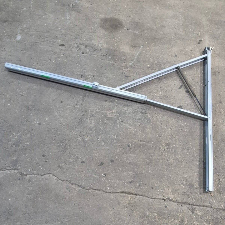 Used Dometic Awning Arm, Idler (Rear) Non - Powered, Silver (Satin), 65 1/2" - WeatherPro , 8541002.400 - Young Farts RV Parts