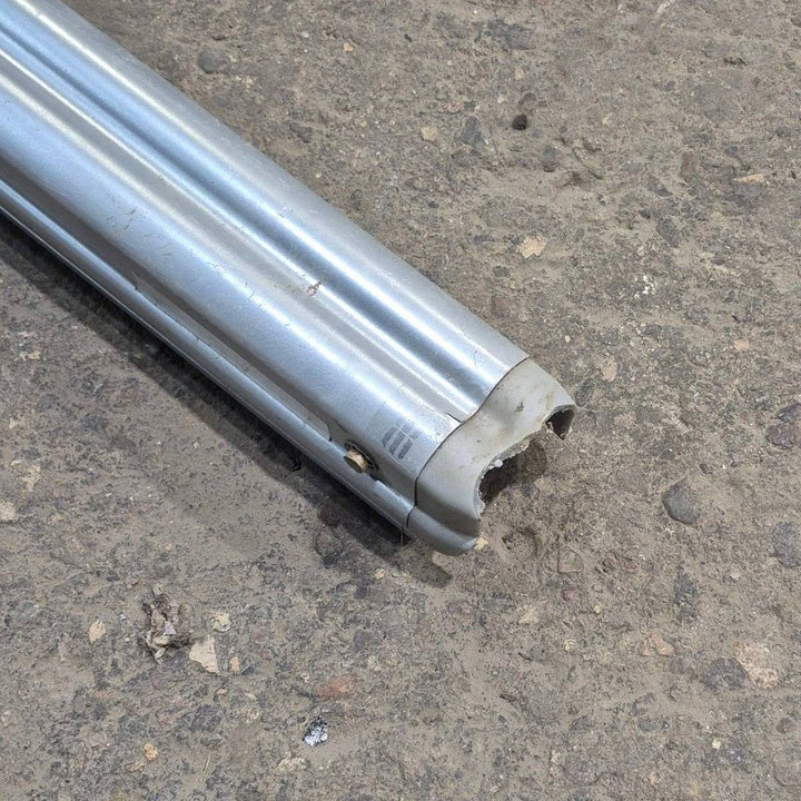 Used Dometic Awning Arm, Idler (Rear) Non - Powered, Silver (Satin), 65 1/2" - WeatherPro , 8541002.400 - Young Farts RV Parts