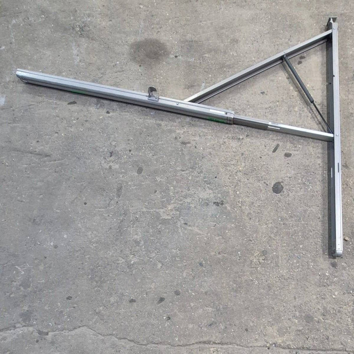 Used Dometic Awning Arm, Idler (Rear) Non - Powered, Silver (Satin), 65 1/2" - WeatherPro , 8541002.400 - Young Farts RV Parts