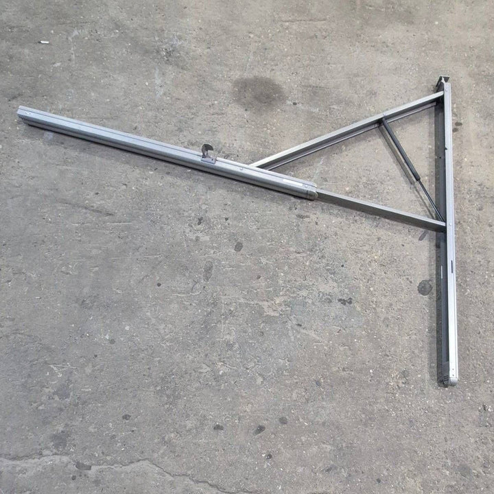 Used Dometic Awning Arm, Idler (Rear) Non - Powered, Silver (Satin), 65 1/2" - WeatherPro , 8541002.400 - Young Farts RV Parts