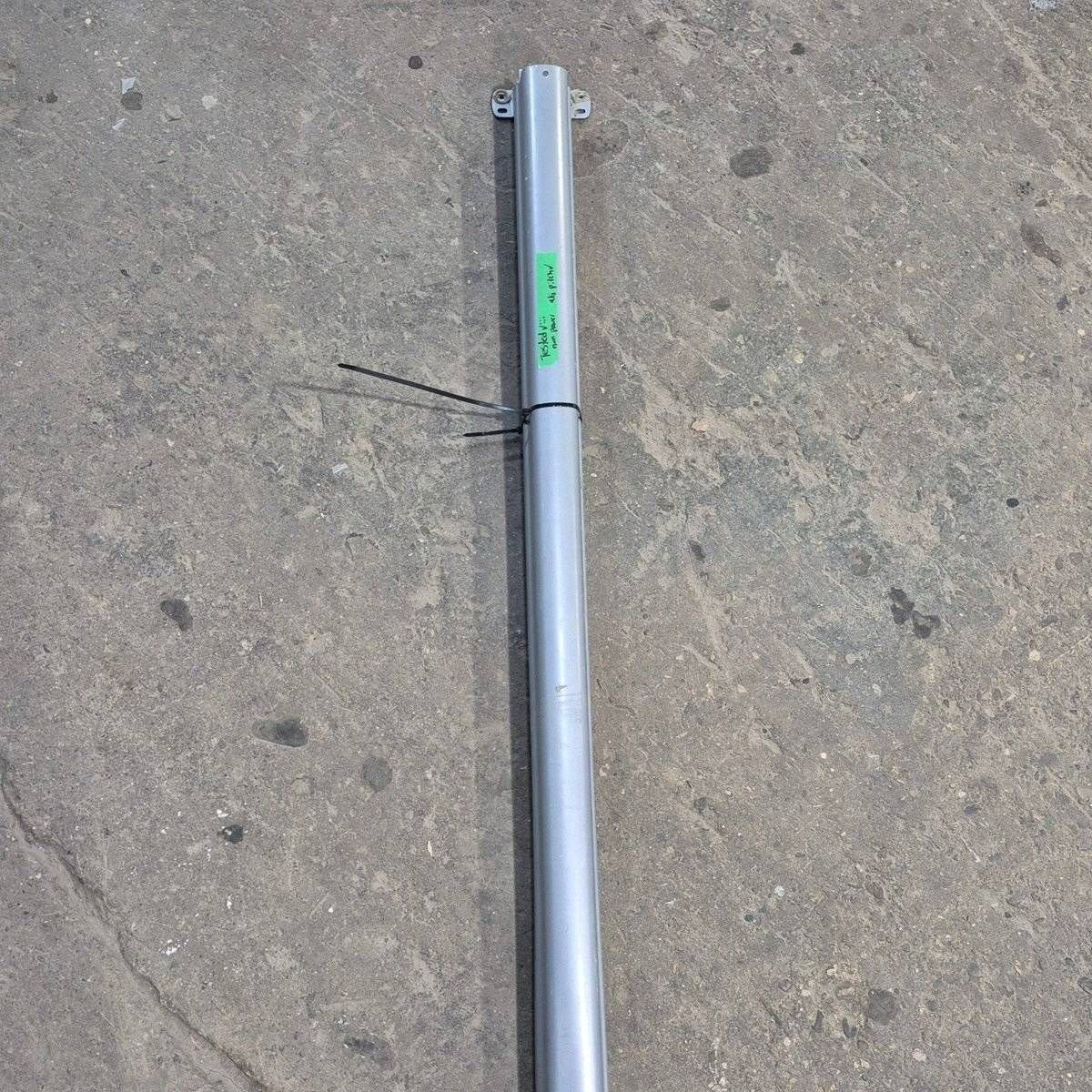 Used Dometic Awning Arm, Idler (Rear) Non - Powered, White, Adjustable Pitch, 65 3/4" - 3312487.022P - Young Farts RV Parts