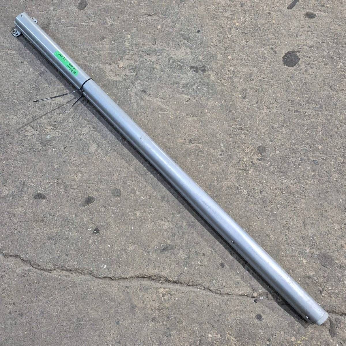 Used Dometic Awning Arm, Idler (Rear) Non - Powered, White, Adjustable Pitch, 65 3/4" - 3312487.022P - Young Farts RV Parts
