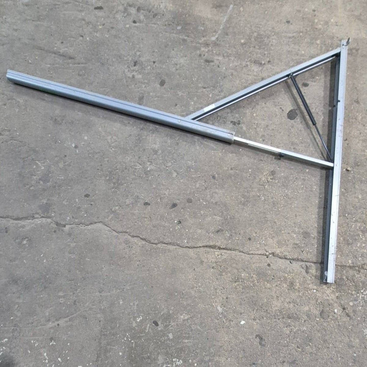 Used Dometic Awning Arm, Idler (Rear) Non - Powered, White, Adjustable Pitch, 65 3/4" - 3312487.022P - Young Farts RV Parts
