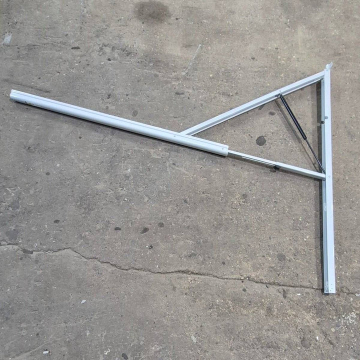 Used Dometic Awning Arm, Idler (Rear) Non - Powered, White, Adjustable Pitch, 66" - 3312487.022B - Young Farts RV Parts