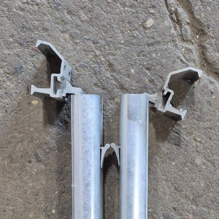 Used Dometic Awning Arm Set, Chrome, 73" - ELITE - 9000 - Young Farts RV Parts