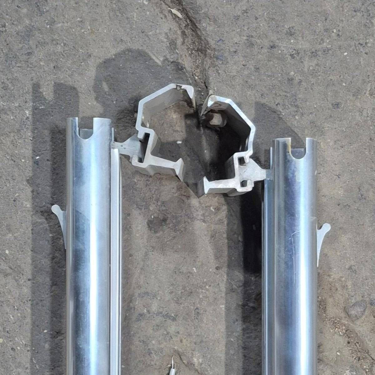 Used Dometic Awning Arm Set, Chrome, 73