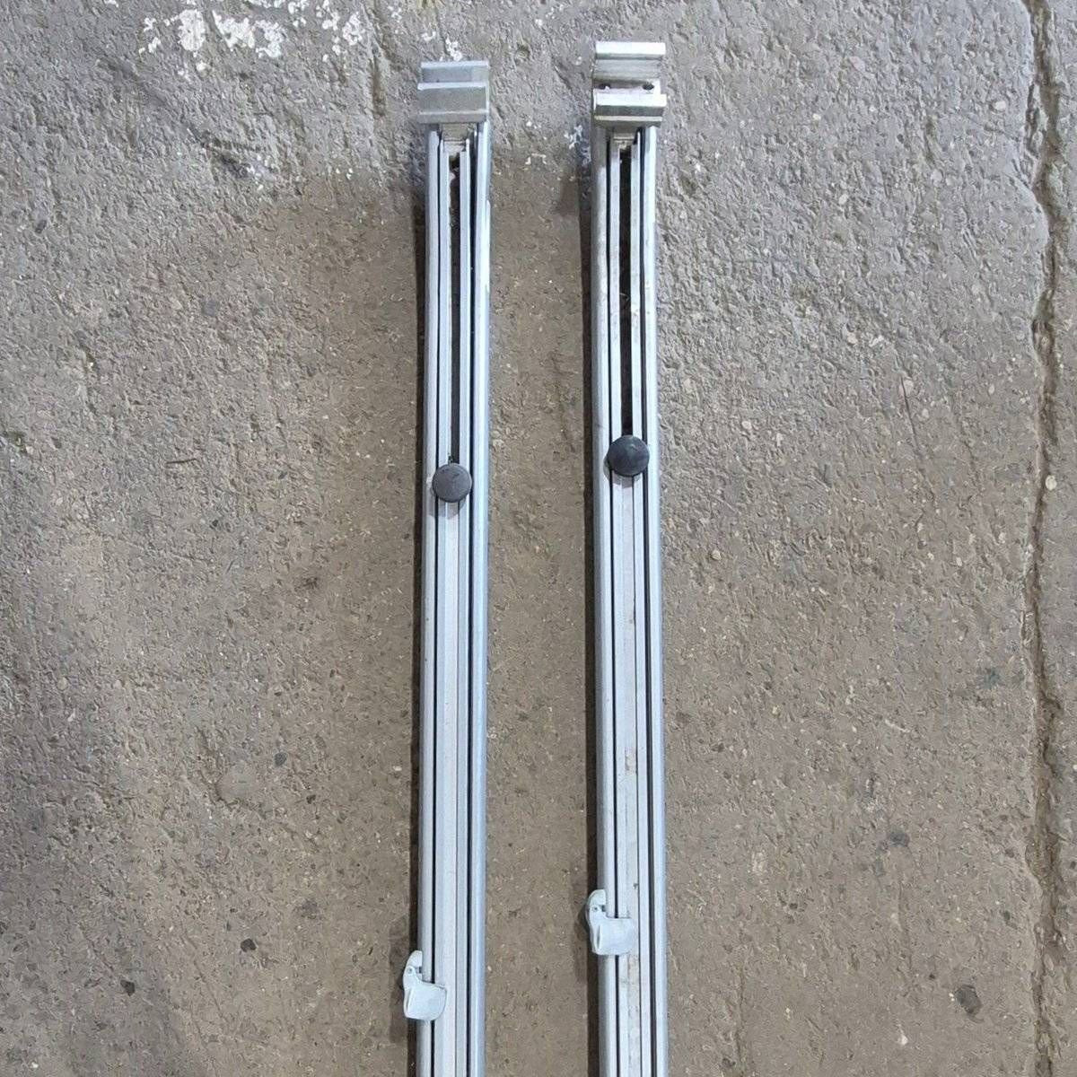 Used Dometic Awning Arm Set, Curved, Silver (Satin), 62 1/2