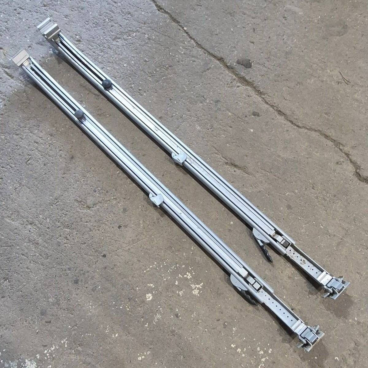 Used Dometic Awning Arm Set, Curved, Silver (Satin), 62 1/2