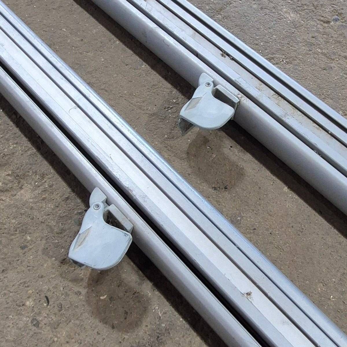 Used Dometic Awning Arm Set, Curved, Silver (Satin), 62 1/2" - 838100D013 - Young Farts RV Parts