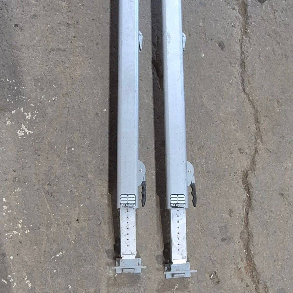 Used Dometic Awning Arm Set, Curved, Silver (Satin), 62 1/2