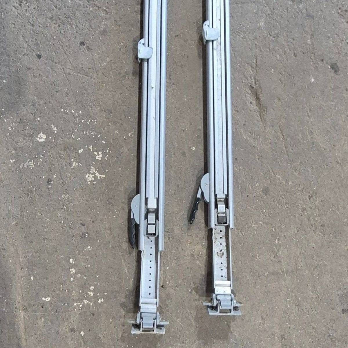 Used Dometic Awning Arm Set, Curved, Silver (Satin), 62 1/2" - 838100D013 - Young Farts RV Parts