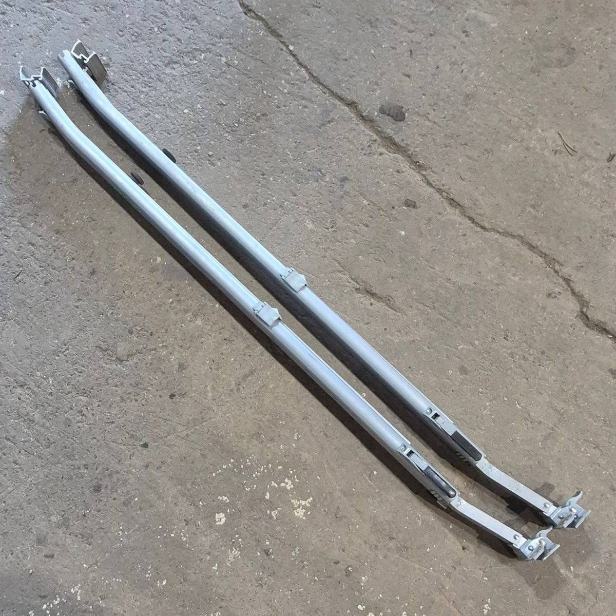 Used Dometic Awning Arm Set, Curved, Silver (Satin), 62 1/2