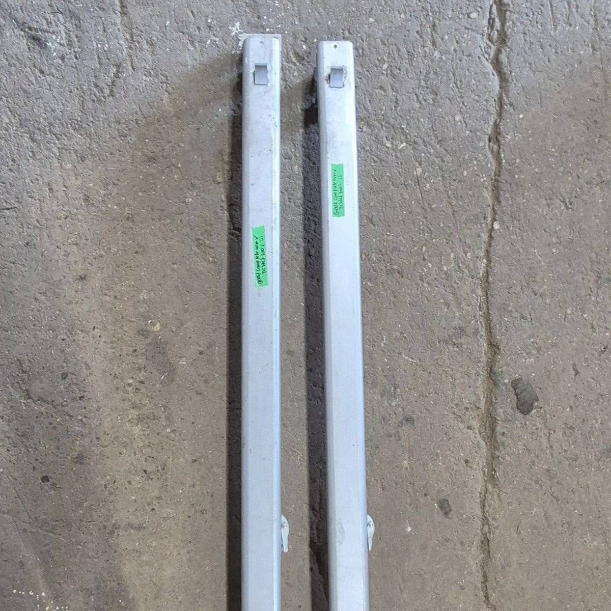 Used Dometic Awning Arm Set, Curved, Silver (Satin), 62 1/2