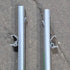 Used Dometic Awning Arm Set, Silver (Satin), 73" - 8483000.101 - Young Farts RV Parts