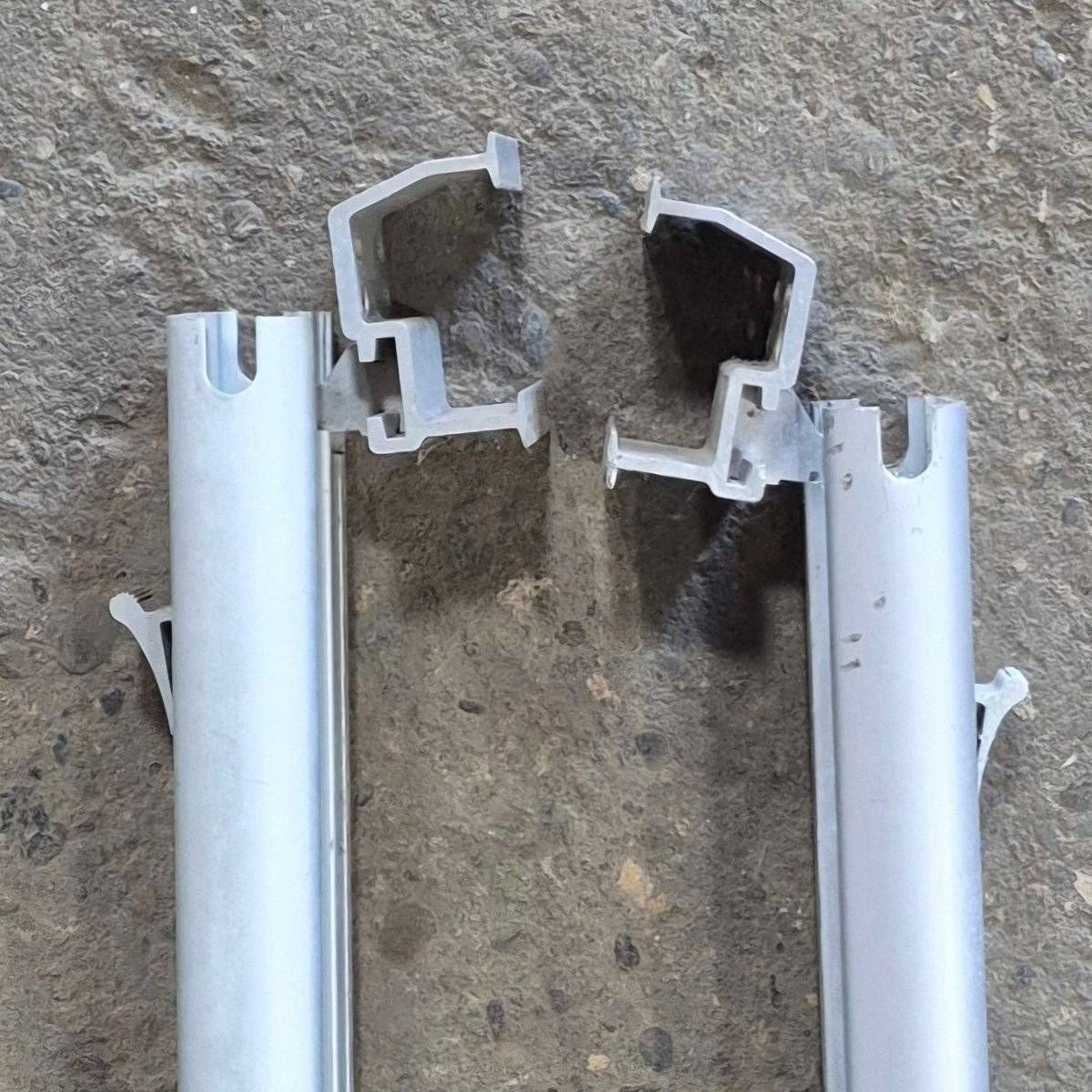 Used Dometic Awning Arm Set, Silver (Satin), 73
