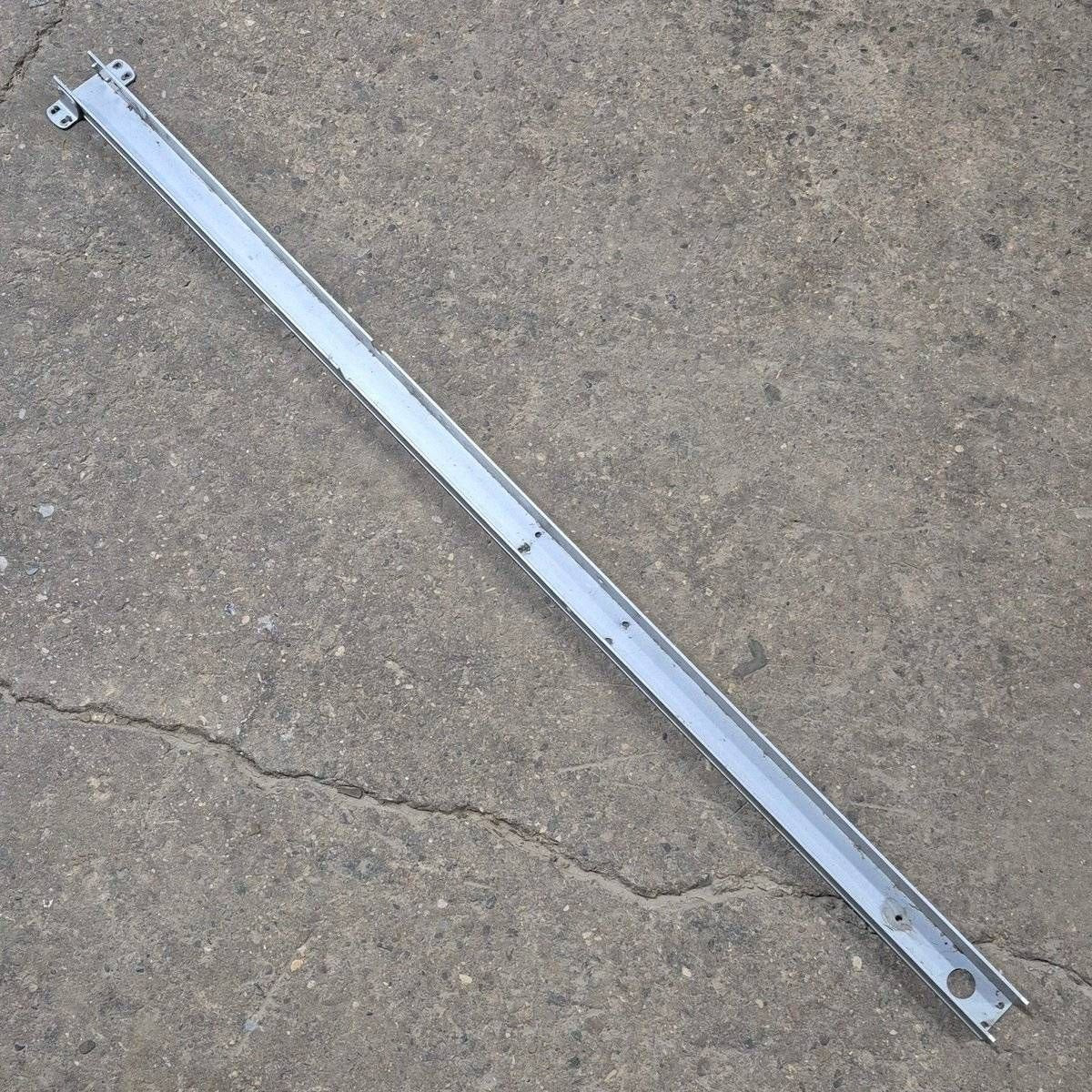 Used Dometic Awning Arm Wall Mount (Back Channel), Silver, 62 1/4
