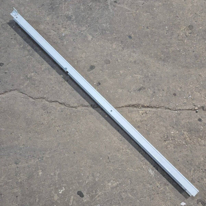 Used Dometic Awning Arm Wall Mount (Back Channel), White, 62 1/4" - 9100 Series - Young Farts RV Parts