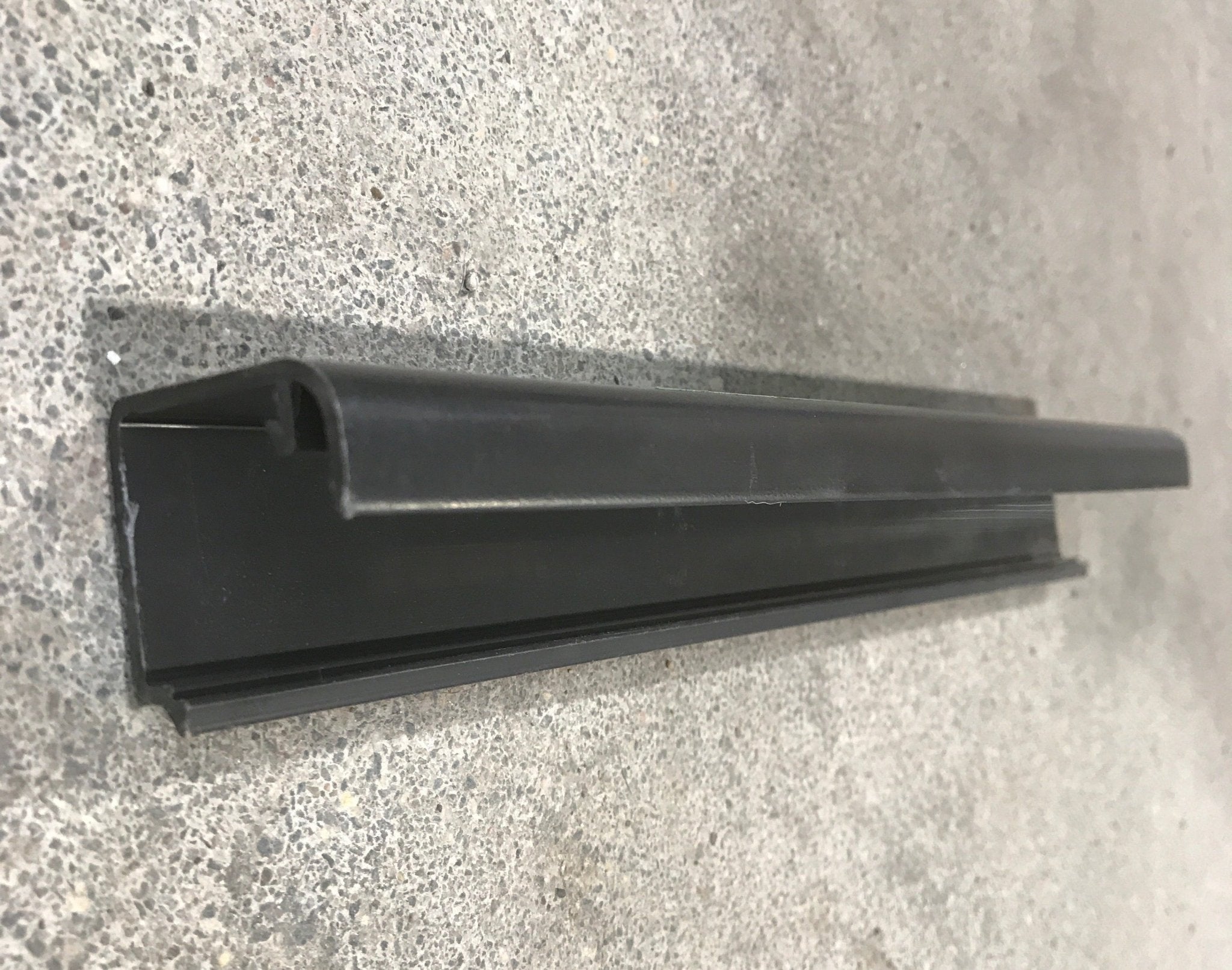 Used Dometic Black Freezer Door Side Trim 3850982012 - Young Farts RV Parts