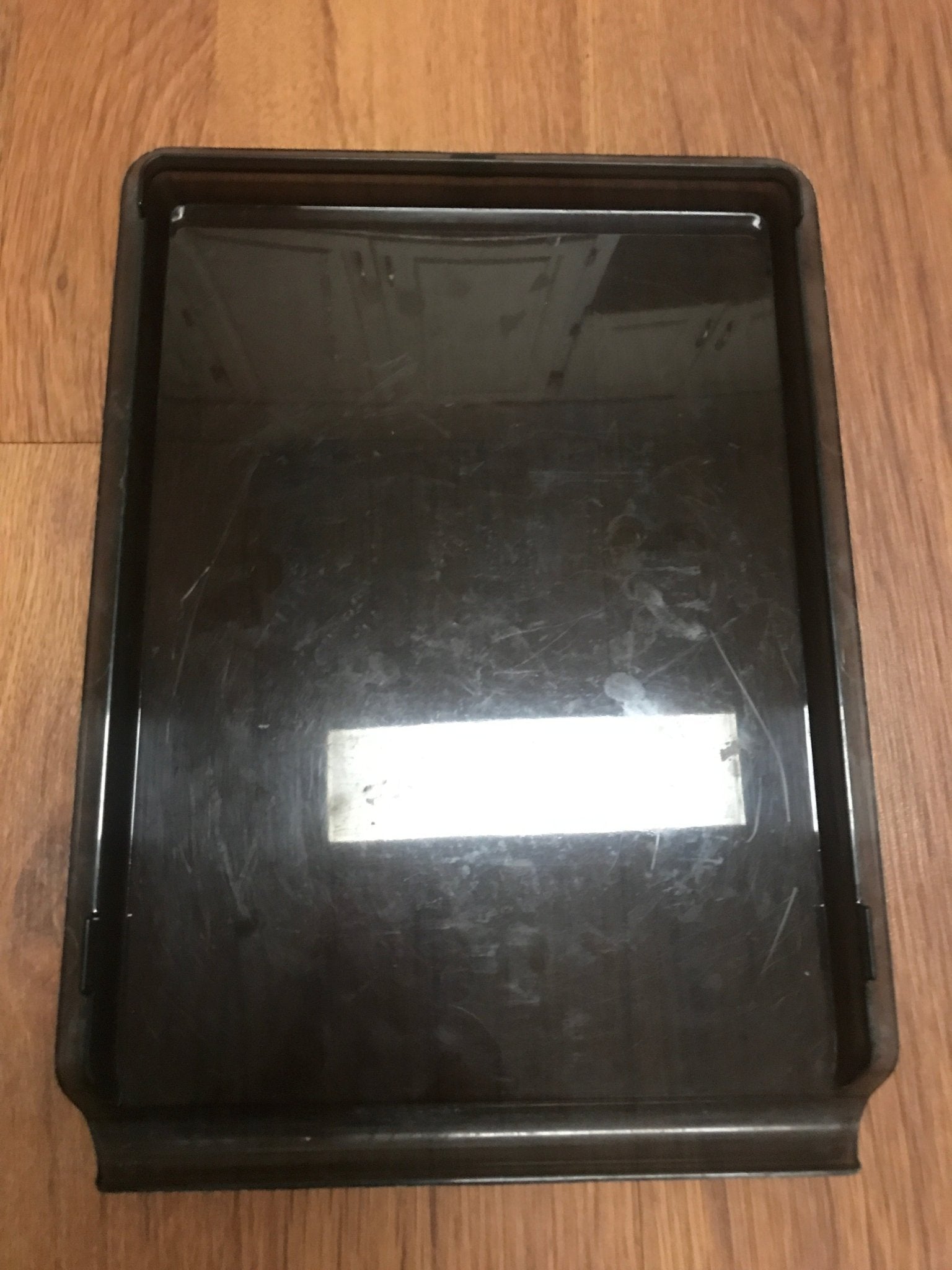 Used Dometic Crisper Bin Cover (Black) 2002727028 - Young Farts RV Parts