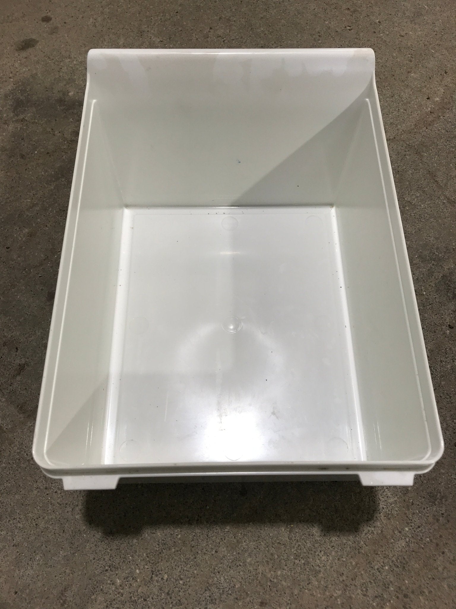 Used Dometic Crisper Bin (White) 2002726061 - Young Farts RV Parts