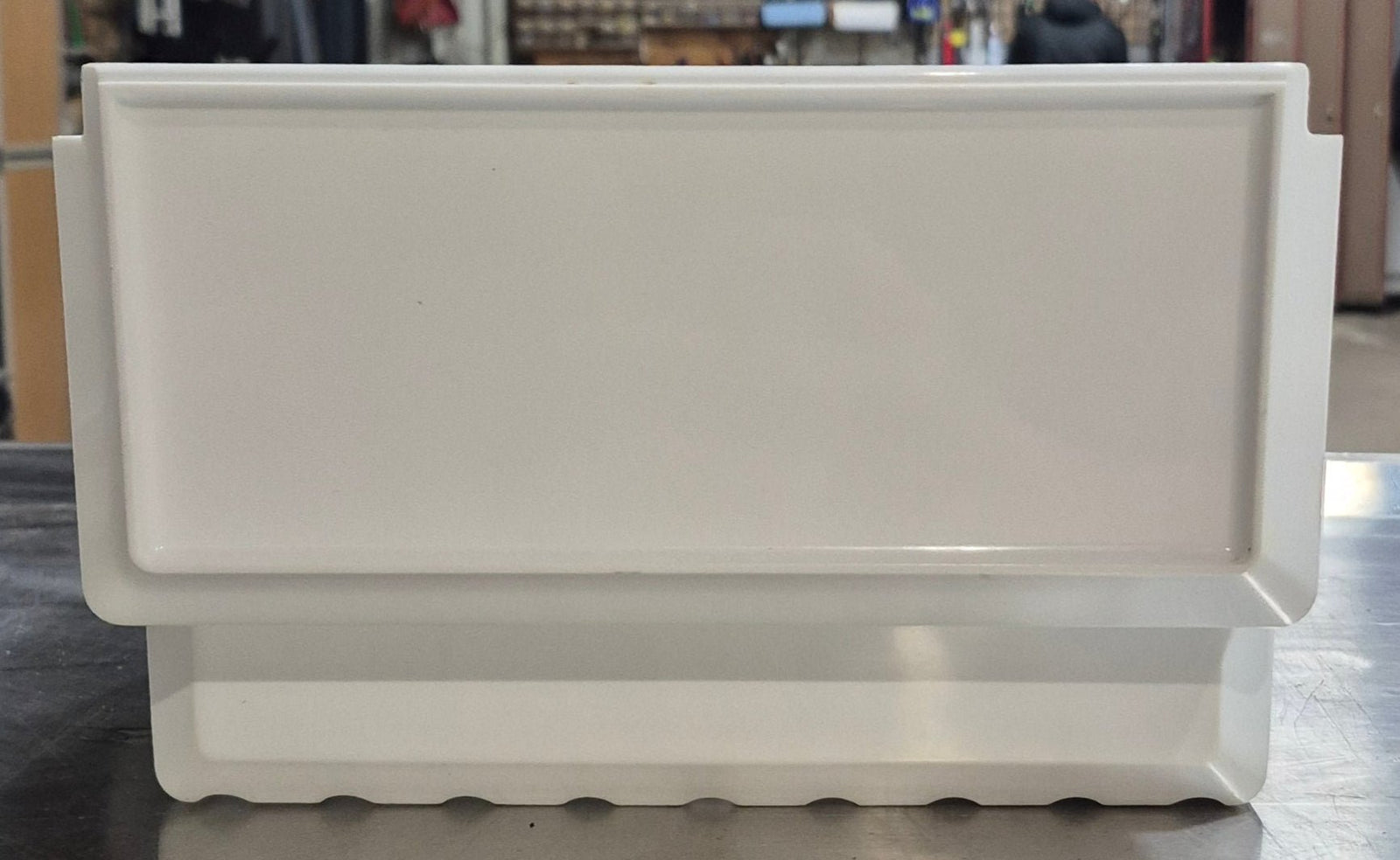 Used Dometic Crisper Bin, White, No Border - 2943143020 - Young Farts RV Parts