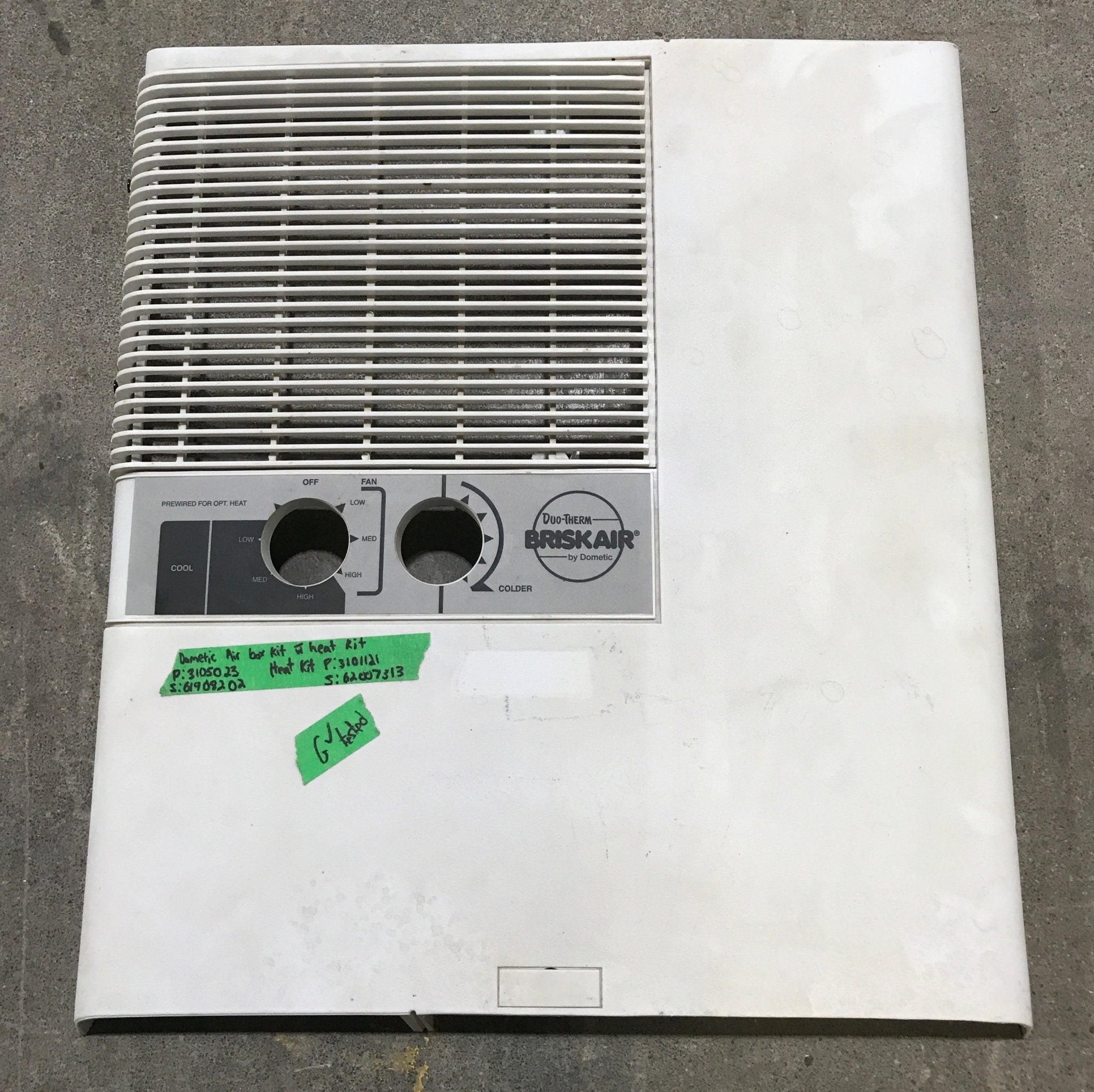Used Dometic / Duo - therm A/C Brisk Air - Air Box Kit 3105023 - Young Farts RV Parts