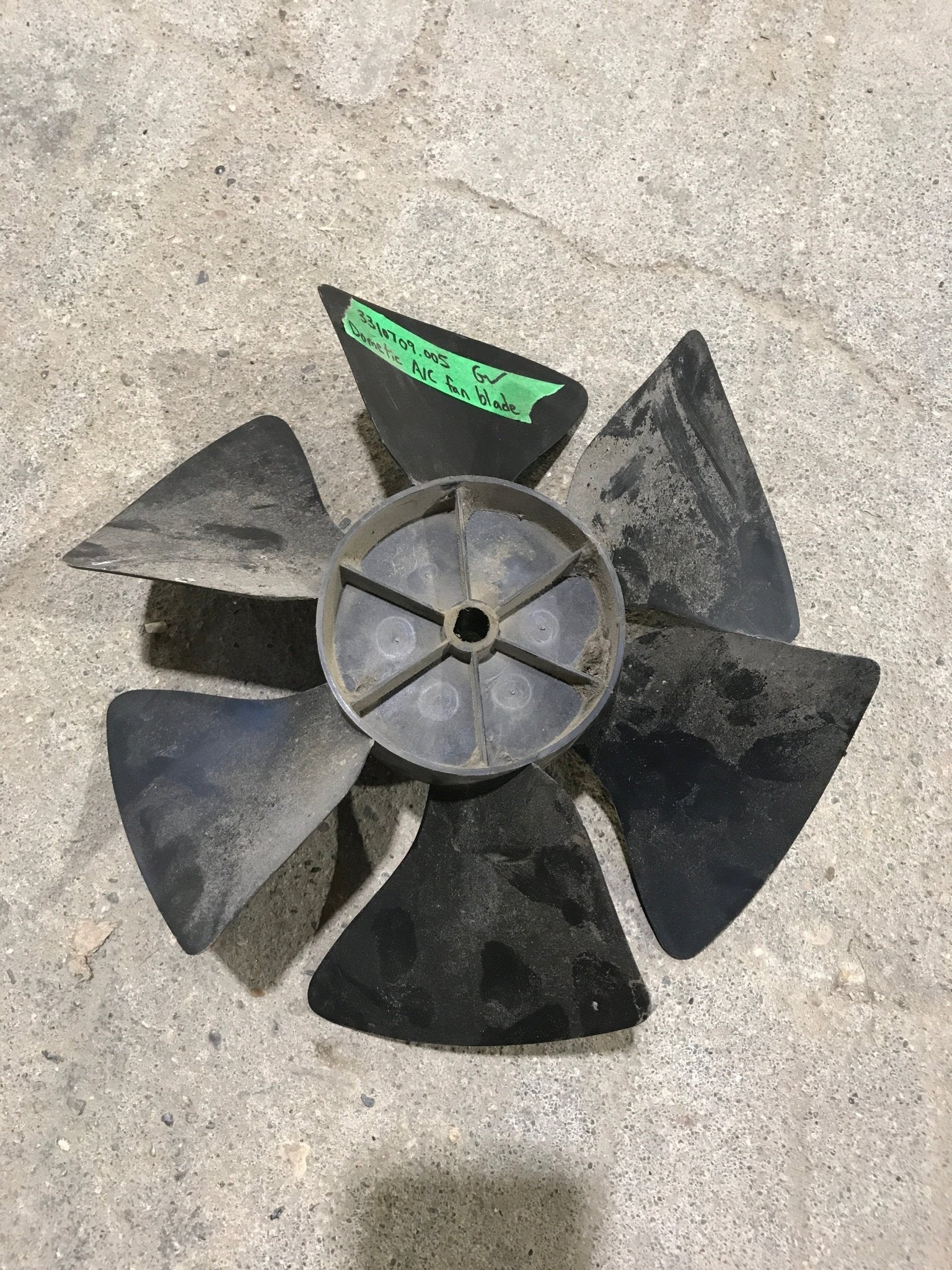 Used Dometic Duo - Therm Conditioner Condenser Fan Blade Only - 3310709.005 - Young Farts RV Parts