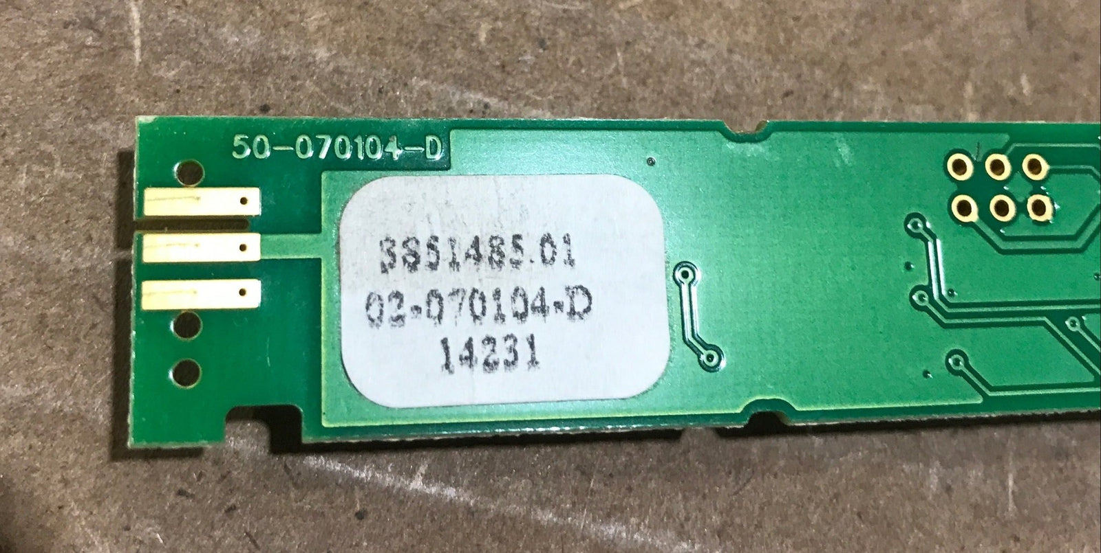 Used Dometic Eyebrow Power Control Circuit Board - 3851485015 - Young Farts RV Parts