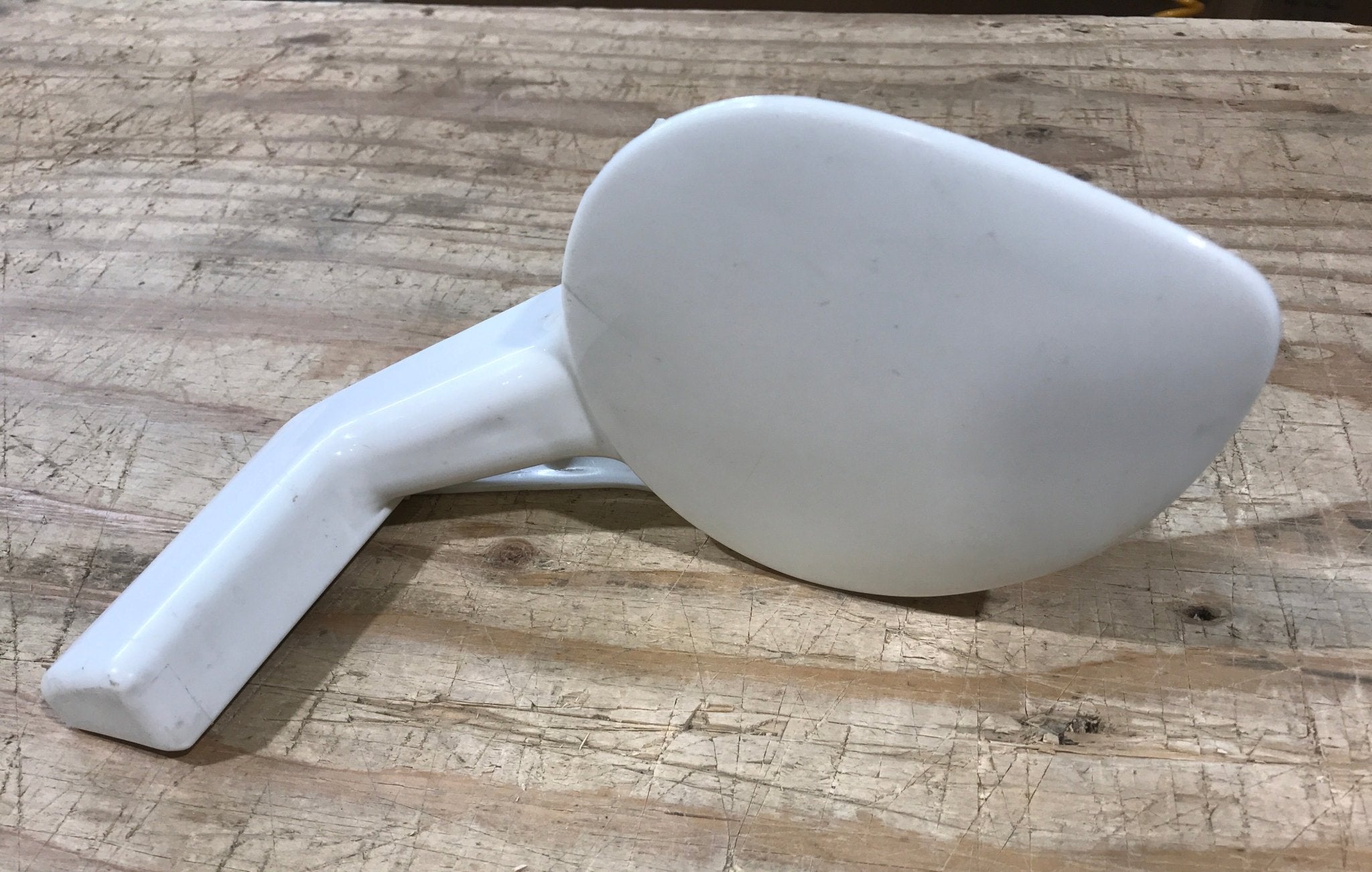 Used Dometic Flush Pedal Cover, White - 385310117 - Young Farts RV Parts