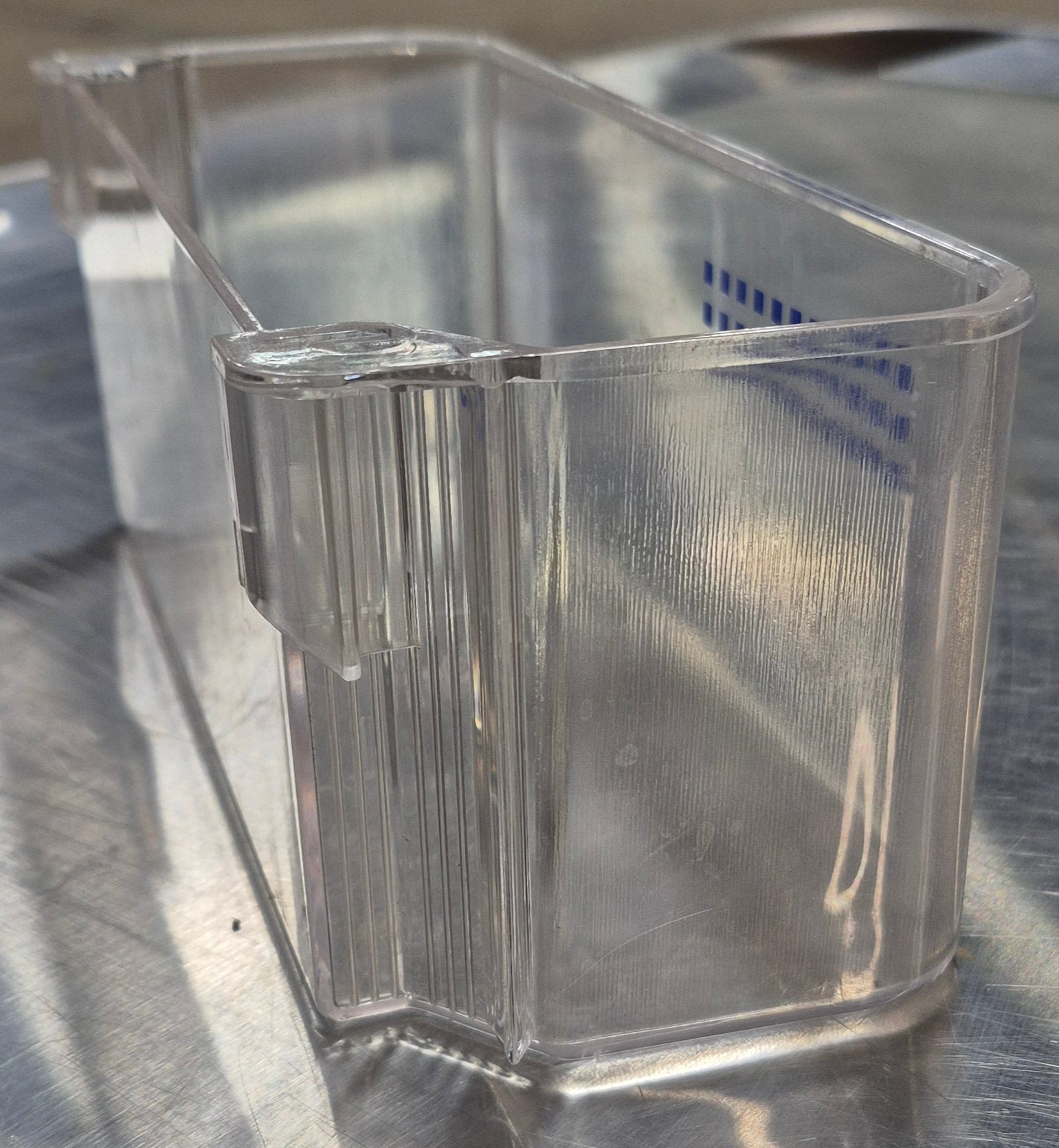 Used Dometic Freezer Door Shelf Ice Box Clear - 385097201 - Young Farts RV Parts