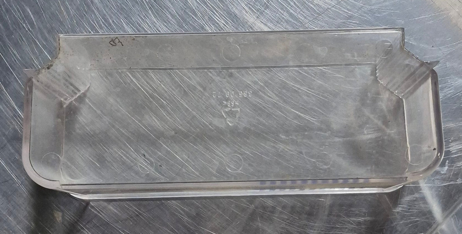 Used Dometic Freezer Door Shelf Ice Box Clear - 385097201 - Young Farts RV Parts