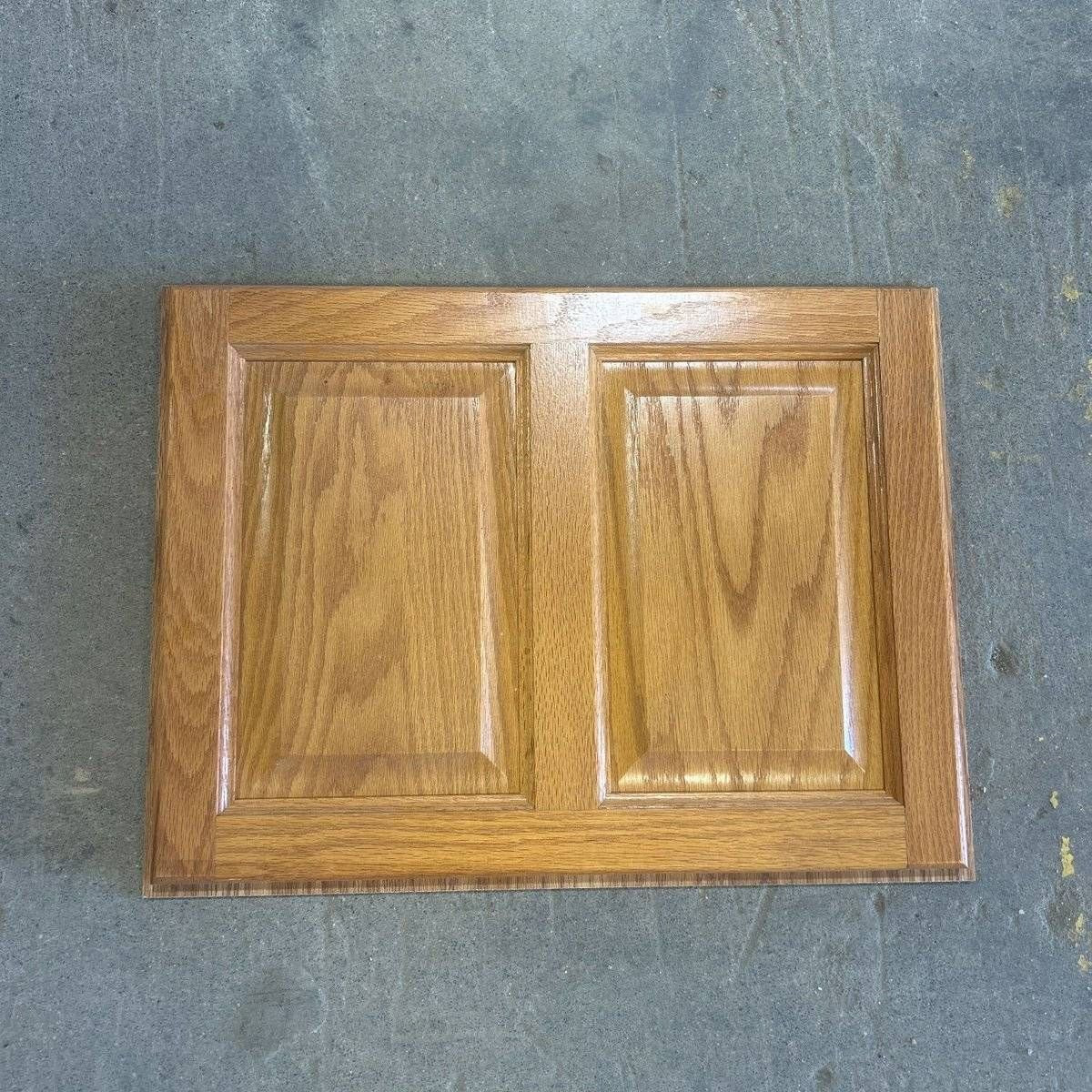 Used Dometic Freezer Wooden Door Panel Insert - Young Farts RV Parts
