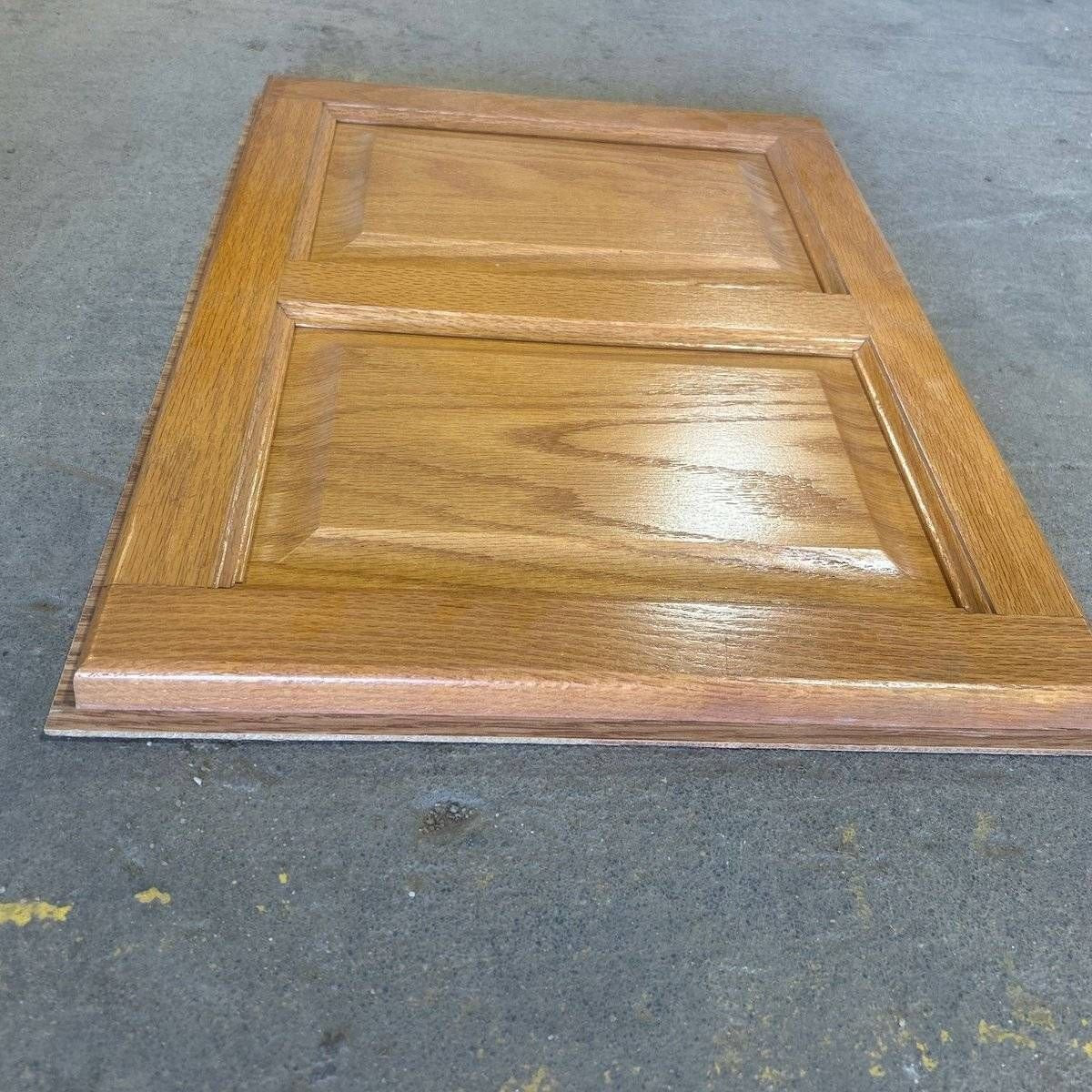 Used Dometic Freezer Wooden Door Panel Insert - Young Farts RV Parts