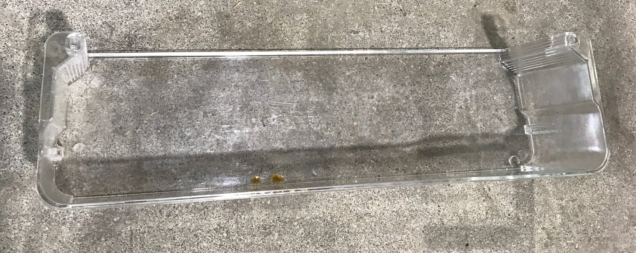 Used Dometic Fridge Door Lower Shelf Clear - 3850975016 - Young Farts RV Parts