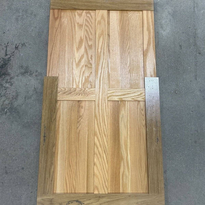 Used Dometic Fridge Lower Door Panel Insert, Wooden - LOWER ONLY - RM3862 - Young Farts RV Parts