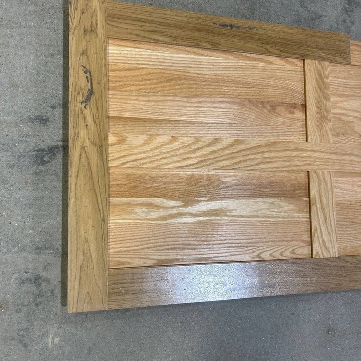 Used Dometic Fridge Lower Door Panel Insert, Wooden - LOWER ONLY - RM3862 - Young Farts RV Parts