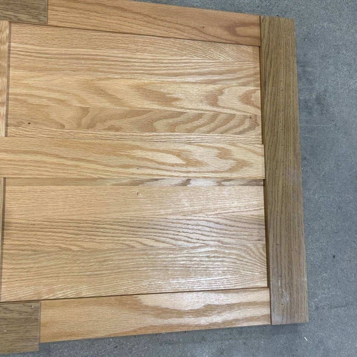 Used Dometic Fridge Lower Door Panel Insert, Wooden - LOWER ONLY - RM3862 - Young Farts RV Parts