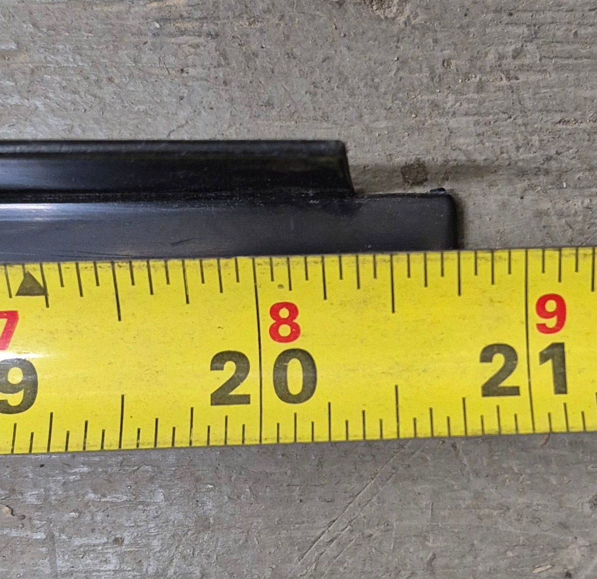 Used Dometic Fridge Replacement Decoration Trim, Black - 3850381165 - Young Farts RV Parts