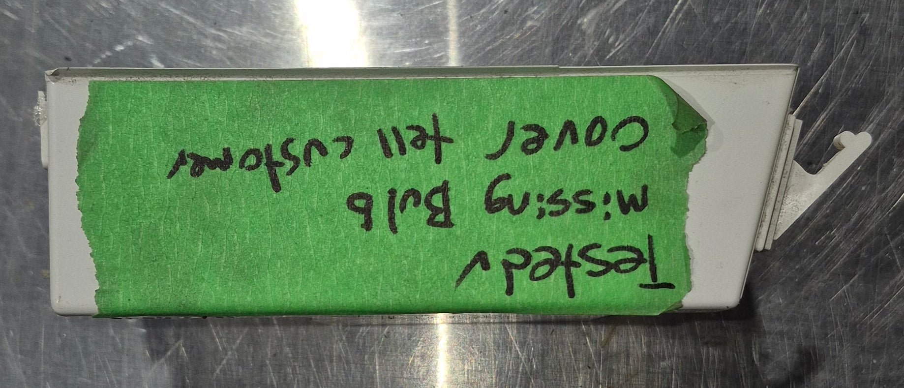 Used Dometic Interior Fridge Light Assembly (BULB NOT INCLUDED) - 2004044091 - Young Farts RV Parts