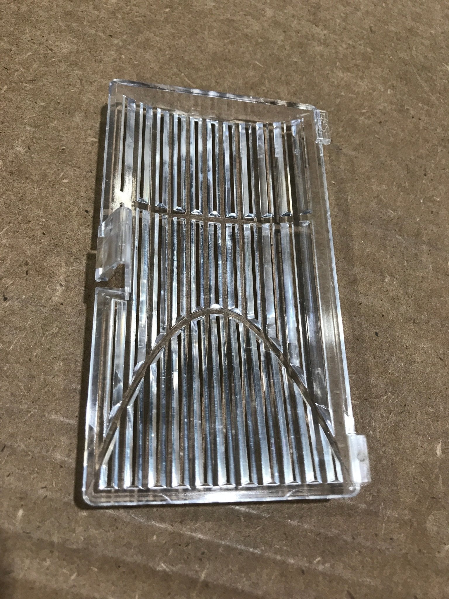 Used Dometic Interior Lamp Cover, Clear - 3850962014 - Young Farts RV Parts